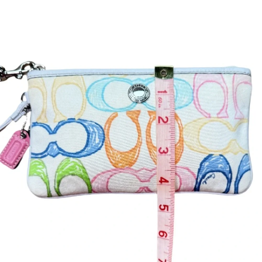 COACH | Hampton Scribble Wristlet
